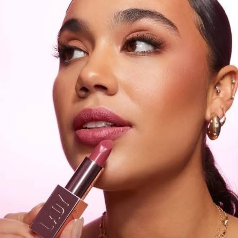 Too Faced Lady Bold Diffused Matte Lipstick in Committed (Deep Mauve)